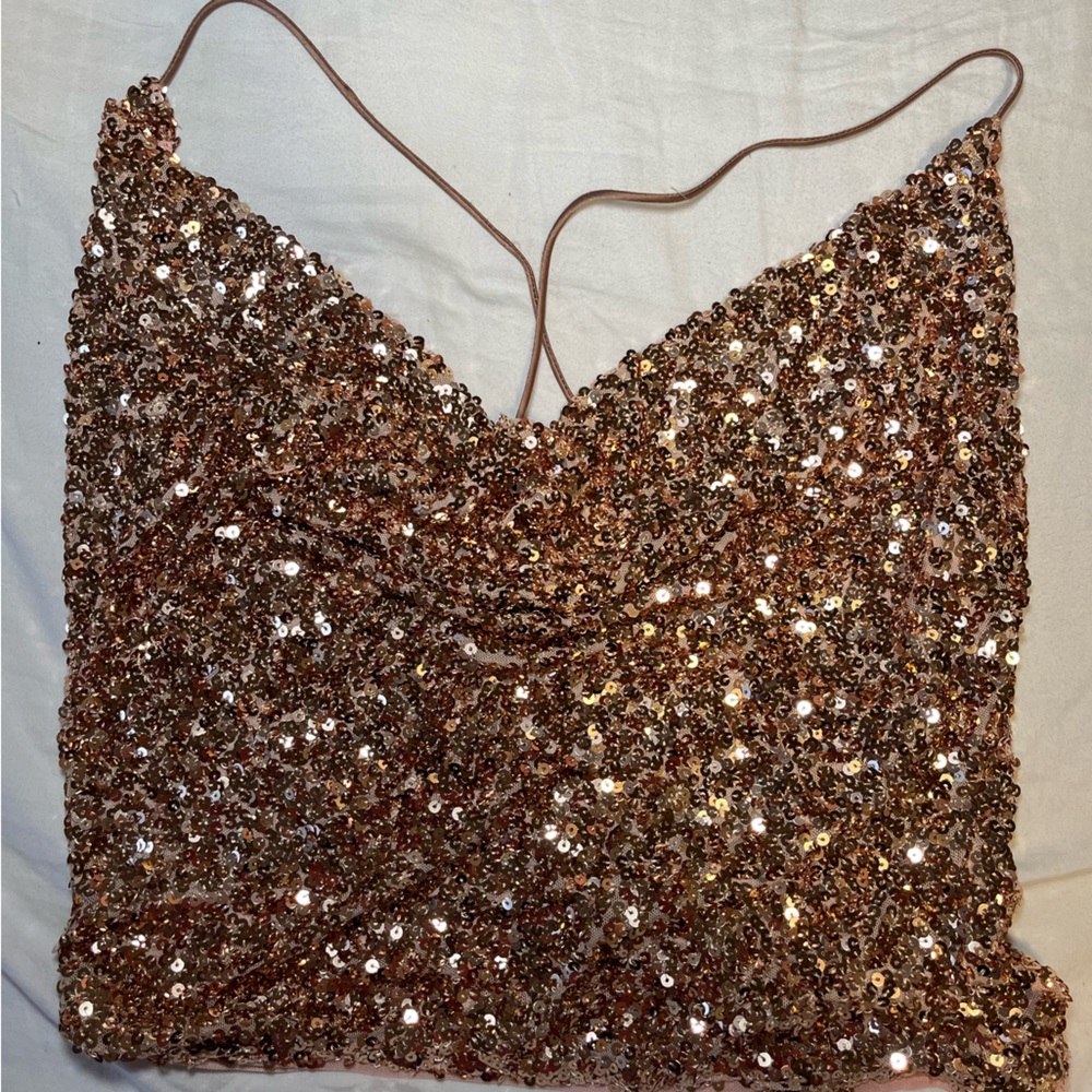 Sequin top